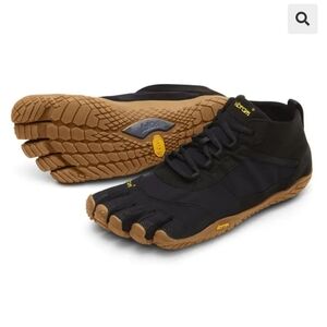 Vibram FiveFingers V-TREK Men’s EU 43 US 9.5 to 10 - Black w/ Gum Sole